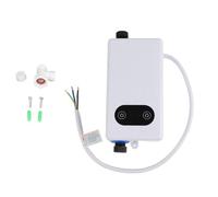 ViaGasaFamido Chauffe-eau électrique instantané 220 V, Conversion de Fréquence, Machine de Chauffage d'eau sans Réservoir à Température Constante pour éviers de Cuisine et Robinets de Salle de Bain
