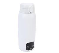 ViaGasaFamido Chauffe-lait Portable, Chauffe-lait pour bébé de Grande capacité, biberon de Voyage Rechargeable de 500ML pour Nourrissons