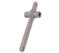 ViaGasaFamido Clé de Soupape D'aération Clé de Purge Clé à Air Clé Universelle en Acier allié avec Taille de Valve de 5 X 5 Mm pour Les Radiateurs Standards, y Compris Les Unités Anciennes