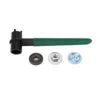 ViaGasaFamido Clé pour Meuleuse D'angle, Griffe de 18mm et Douille Hexagonale de 16mm pour les Opérations de Plaque de Support de Meuleuse D'angle et la Réparation Mécanique