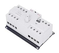 ViaGasaFamido Commutateur de Transfert Automatique à Double Puissance 400 V, Disjoncteur 4P pour Générateur et Alimentation Publique, Solution de Commutation d'Alimentation Fiable pour les Maisons