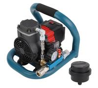 ViaGasaFamido Compresseur D'air Portable, Compresseur D'air sans de 1,5 L, Poignée Caoutchoutée, Pression Maximale de 8 Bars, 65 DB, Ultra Silencieux pour la Réparation Automobile, Gonflage