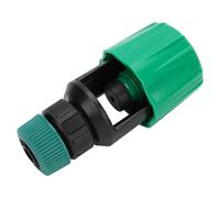 ViaGasaFamido Connecteur de Robinet Universel, Matériau ABS Haute Résistance, Conception à Filetage serré pour Outils d'irrigation de Cuisine et de Jardin (Green)