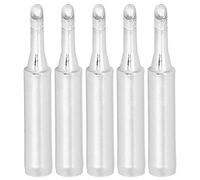 ViaGasaFamido Conseils 5 Pièces Pointes de Fer à Souder 900M-T Tête de Fer à Cheval Température Constante 200 à 480 F Accessoires de Soudage pour Stations de Soudage