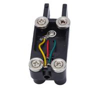 ViaGasaFamido CW Keyer PCB de Formation Automatique avec 4 ème Base Magnétique, clé Morse à Double Hélice Portable pour Radio Amateur, Smartphone, Connexion à Un Ordinateur