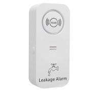 ViaGasaFamido Détecteur de Fuite d'eau, Alarme 90 DB avec Sondes à Double Capteur pour la Détection d'inondation de Plomberie Domestique, Détecteur de Fuite ABS classé IP66 pour Salle de Bain,