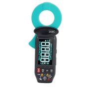 ViaGasaFamido Détection de Courant de Fuite Pince Ampèremétrique True RMS 5999 Points avec Batterie Rechargeable de Type C pour Techniciens et Amateurs Conception Compacte