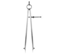 ViaGasaFamido Diviseur d'aile en Acier en Carbone, Outil de Marquage Précis pour l'artisanat en Cuir avec Plusieurs Applications, Portable et Polyvalent, Tête de Terre Fine, 100 Mm / 150 Mm / 200