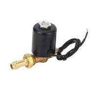 ViaGasaFamido Électrovanne de Soudage AC36V 1/4 Pouces NPT Fer Laiton électrovanne électrique Normalement Fermée pour Eau, Air, Air comprimé Argon