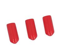 ViaGasaFamido Embouts de Protection Filetés PVC Ronds 100 Pièces 6mm (7mm)