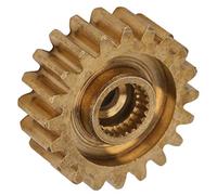 ViaGasaFamido Engrenage Servo en Laiton, Engrenage cannelé Mécanique à 20 Dents, MOD 0.8 à 25 Dents pour la Robotique et les Machines Industrielles