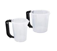 ViaGasaFamido Ensemble de Tasses à Mesurer de Mélange de Résine Multi-usage, 30 Pièces pour L'artisanat de Cuisine D'art de Peinture 600CC 400CC