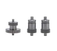 ViaGasaFamido Ensemble D'Engrenages D'extrudeuse, Engrenages à Double Entraînement et Réducteur en Acier trempé Entièrement en Métal avec Effet Antirouille et Lubrifiant, pour Imprimante 3D