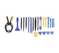 ViaGasaFamido Ensemble D'outils de Réparation de Démontage 23 Pièces, Outil d'entretien de Pincettes ABS en Acier Inoxydable pour la Réparation de Téléphones