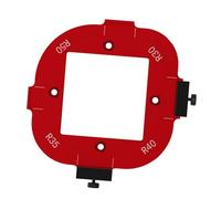 ViaGasaFamido Gabarit de Rayon d'angle de Routeur, Alliage d'aluminium, Idéal pour les Projets de Menuiserie, R30 R35 R40 R50 pour Coupe de Garniture et 'arc