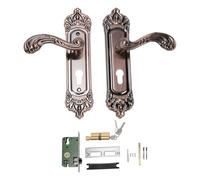 ViaGasaFamido Horaire de Porte D'entrée à Levier de Porte avec Entrée de Verrouillage Keylock pour le Bureau ou la D'entrée