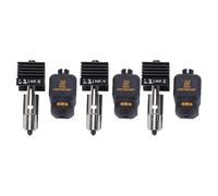 ViaGasaFamido Hotend - Kit de Remplacement pour Imprimante 3D H2D H2S P2S, Buse en Acier trempé de 0.4/0.6/0.8mm avec Couvercle étanche en Silicone Entièrement Métallique