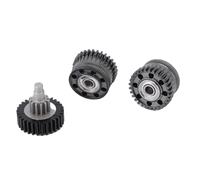 ViaGasaFamido Imprimante 3D Kit Extrudeur à Double Engrenage, Engrenages | Ensemble d\'entraînement à filament, réduction de friction pour PLA, conception perforée pour l\' de filament technique