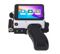 ViaGasaFamido Imprimante Portable 12,7 Mm Machine d' à Jet d'encre Portable avec écran Tactile pour Code-Barres, Date, étiquette, Numéro de Lot, Prise en Charge Multilingue sur Carton, Plastique,