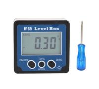 ViaGasaFamido Inclinomètre Numérique avec écran rétroéclairé, Base Magnétique avec Mesure D'angle Relatif Absolu pour Scies à Table, Lames de Scie et Surfaces en Fer