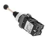 ViaGasaFamido Interrupteur à Ressort de Rappel à 4 Positions, Métal Plastique, Contrôle Fiable pour les Systèmes d'automatisation Contrôleur de Joystick 12 V 10 A PA22