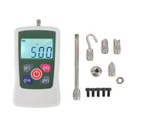 ViaGasaFamido Jauge de Force Numérique, Compteur Push-pull de Haute Précision 100N avec écran LCD rétroéclairé, 4 Unités, Mise Hors Tension Automatique pour les Expériences de Mécanique