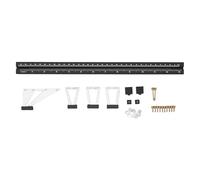 ViaGasaFamido Jeu de Jauges de Marquage à Queue D'aronde 30/45/60/90 Degrés 1:4 1:5 1:6 1:7 1:8 1:9 Règle de Traçage Mobile en Alliage D'aluminium pour Connecter des Meubles en Bois