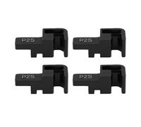 ViaGasaFamido Kit D'outils D'essuie-glace pour Buse D'imprimante 3D, Brosses de Nettoyage Pratiques et Efficaces pour P2S P2S Combo, 4 Ensembles, en Alliage D'aluminium et Silicone