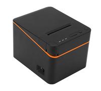 ViaGasaFamido Ligne D'imprimante Thermique de Reçus Bluetooth 80 Mm, Thermique 250 Mm avec Coupe Automatique pour Petites Entreprises, Magasins de Détail, Restaurants (Prise UE)