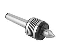 ViaGasaFamido Live Center, Outil de Tour à Triple Roulement MT3 pour un Tournage de Précision, Acier allié à Haute dureté, Idéal pour le Travail CNC et les Fraiseuses