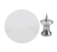 ViaGasaFamido Localisateur de Centre de Cercle Rond Boussole en Acrylique de 300 Mm avec Goupille de Centrage pour L'artisanat du Bois Afin de Trouver le Point Central du Cercle Maximum sur