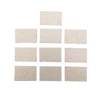 ViaGasaFamido Lot de 10 Feuilles D'essuie-glace PEI, Nettoyant de Buse de Revêtement en Poudre PEI pour Imprimante 3D QIDI Plus 4, Résistant aux Hautes Températures jusqu'à 300 ℃ avec