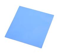 ViaGasaFamido Mat Thermique, 5 PCS Fiche de conductivité Thermique en Silicone, Coussin de Conduction 100x100x1,5 Mm GPU, Coefficient de conductivité de 1, W/M-K, Coussinets pour Ponts Nord et Sud