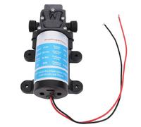 ViaGasaFamido Micro Pompe à Membrane Pompe à Pression D'eau Auto-amorçante pour Arrosage de Lavage de Voiture RV 60W 80M Tête G1/2 Entrée et Sortie avec Pressostat Automatique Moteur à