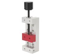 ViaGasaFamido Mini Pince Plate 50mm CNC étau en Aluminium avec Tige Filetée de Précision pour Perceuse Presse Table Banc Outil de Fixation