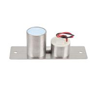 ViaGasaFamido Mini Serrure à Boulon électrique en Acier Inoxydable, Conception de Serrure Magnétique Haute Résistance, Installation Facile, Sécurisation des Portes en Verre, Bois et Métal