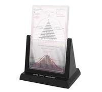 ViaGasaFamido Modèle de Distribution Normale de Démonstration de probabilité, Aide Pédagogique en Physique ABS avec 2800 Perles Métalliques pour l'expérience Statistique en Classe et