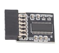 ViaGasaFamido Module TPM 2.0 Puce de sécurité de Cryptage D'interface LPC 14 Broches pour Cartes Mères avec Prise en Charge de L'intégration de L'architecture PC Standard 10 et 11