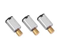 ViaGasaFamido Moteur de Vibration de Roue Excentrique en Laiton, 3 Pièces, 1000 Tr/min à Faible Bruit avec Roue en Laiton Pur pour Instruments de beauté et Masseurs