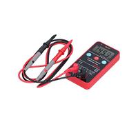 ViaGasaFamido Multimètre Numérique Universel à écran LCD, Testeur électrique ABS Portable avec Rétro-éclairage pour Usage Domestique et Professionnel