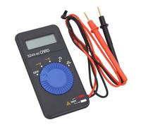 ViaGasaFamido Multimètre Numérique, Voltmètre Portable Mince avec étui de Transport pour un Test Précis de la Résistance de Tension AC DC, Conception de Poche pour les électriciens et les Amateurs