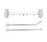 ViaGasaFamido Nettoyeur de de Roulement, Kit de Nettoyage de Châssis de 16,1 Pouces avec Nettoyeur Haute Pression de 4000 PSI, Débit de 2,5 GPM, Baguette D'extension pour Voitures, Camions,