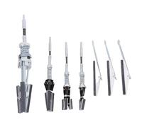 ViaGasaFamido Outil d'affûtage de Cylindre, Kit d'affûtage de Cylindre de Moteur Réglable avec Arbre Flexible et Pierres à Haute Résistance pour des Performances Efficaces du Moteur