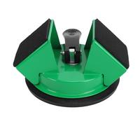 ViaGasaFamido Outil de Fixation D'écart de Sol, Double Surface de Frappe à 45 Degrés, Ventouse de 70 Kg pour Parquet, avec Structure Robuste, Ventouse en Caoutchouc Haute densité