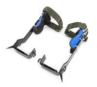 ViaGasaFamido Outil de Griffe d'escalade d'arbre, Acier Inoxydable 304, Conception Robuste avec Pédales Antidérapantes, équipement de Sports de Plein Air et 'Alpinisme pour Les Professionnels