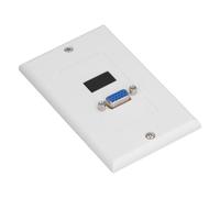 ViaGasaFamido Panneau Mural pour Interface Multimédia HD, Traversée 4K | Canal de retour audio et prise en charge Ethernet, profondeur de couleur 48 bits, audio 32 canaux, compatible DTS-HD et