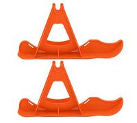 ViaGasaFamido Pièces de Ski de Planche de Scooter équilibrée, Snowboard en Plastique pour Enfants, Luge à Neige à Double Usage pour Le Plaisir d'hiver (Orange)