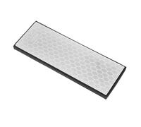 ViaGasaFamido Pierre à Aiguiser Diamant, Double 400 1000, Surface à Motif Ruche, Base Antidérapante pour Ciseaux et Lames d'avion