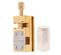 ViaGasaFamido Pince à Mains de Montre, étau de Réparation de Montre, étau Multifonctionnel en Laiton, Ouverture de 0.2 à 0.9mm