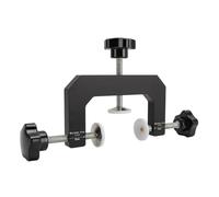 ViaGasaFamido Pince C à 3 Voies en Alliage D'aluminium, Profondeur de Serrage de 82 Mm, Clips de Montage D'armoire Réglables pour le Travail du Bois, pour Cadres de Façade, Portes et